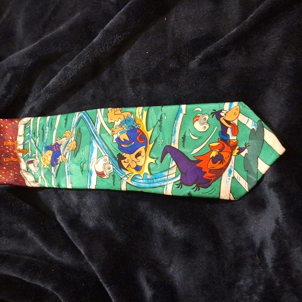 Flintstones 100% Polyester Tie Hanna- Barbera